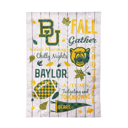 Baylor University, Moire Flag, GDN, Fall Seasonal