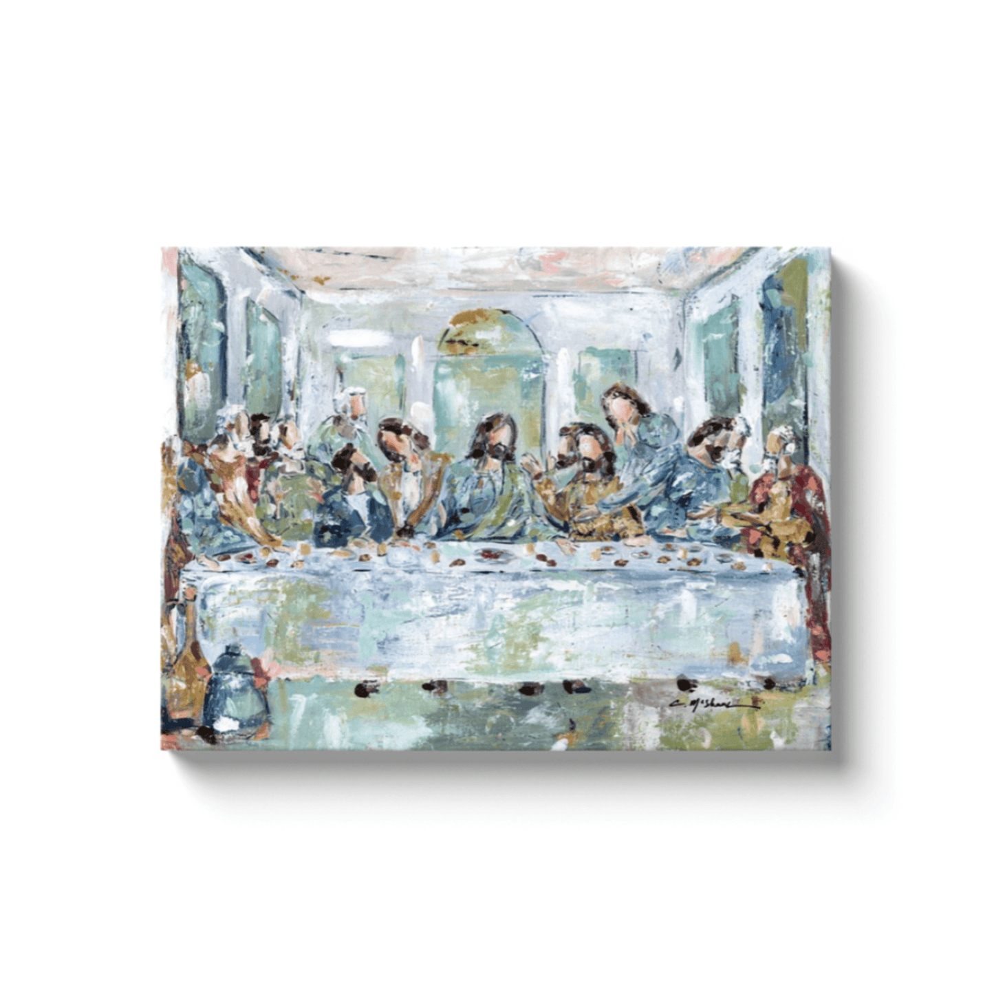 "Legacy Meal I" on canvas