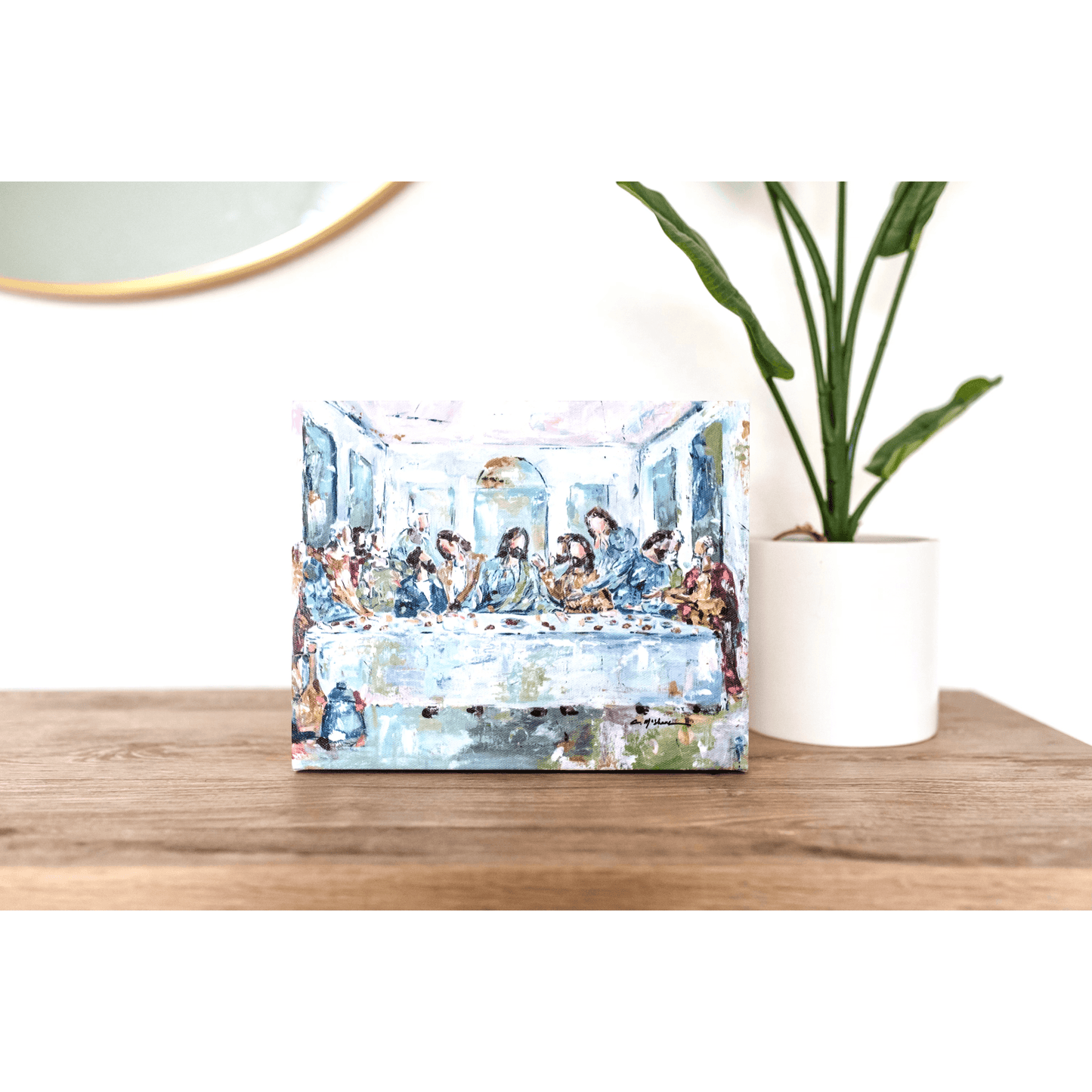 "Legacy Meal I" on canvas