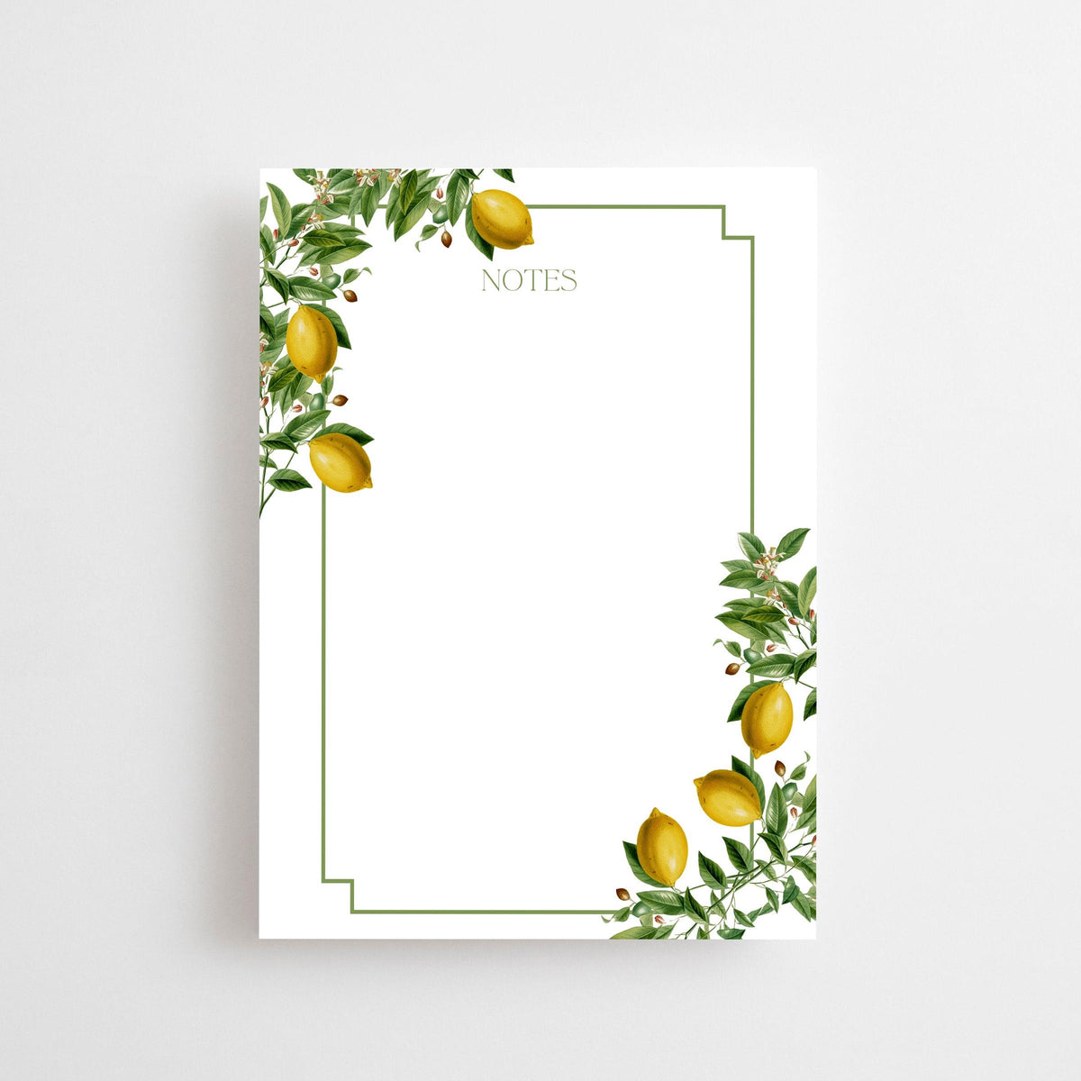 Lemon Notepad | Notepad by JOSIL Paperie