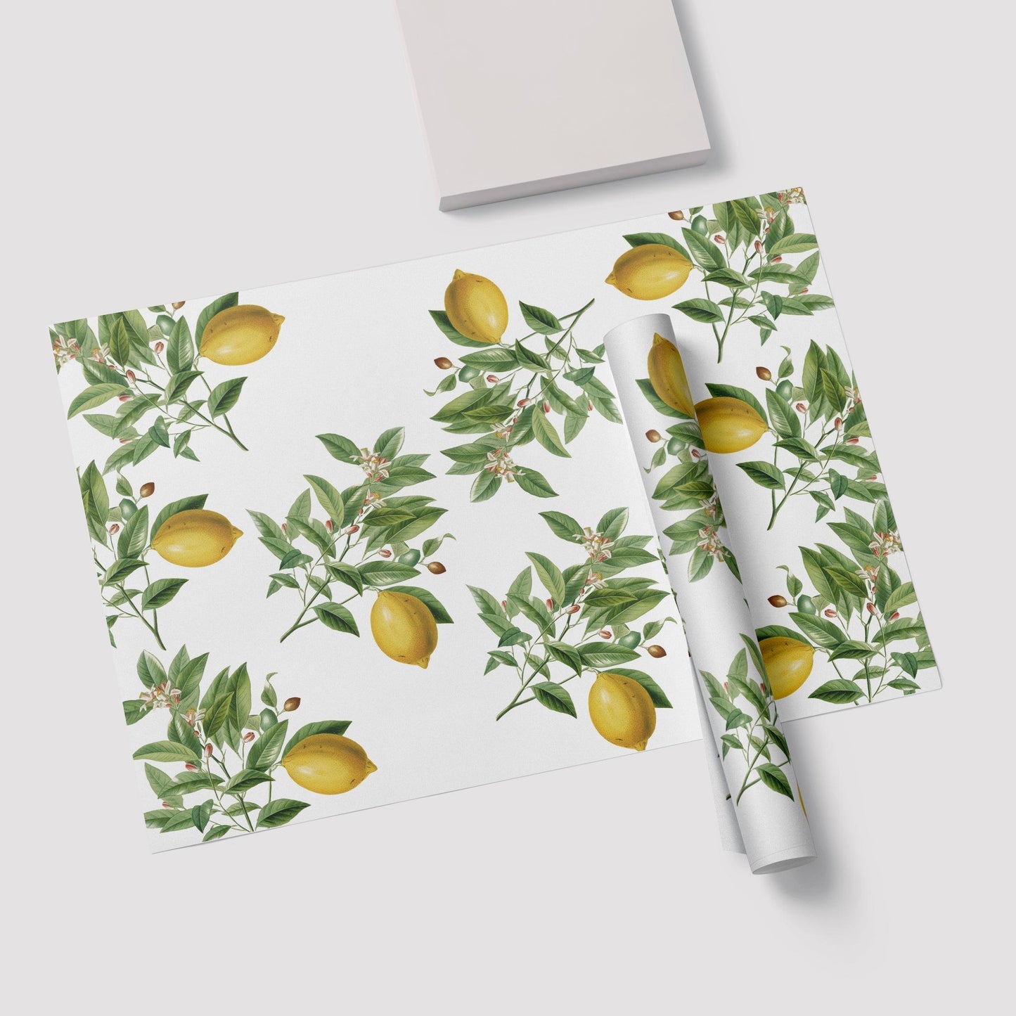 Lemon Paper Placemat Pad