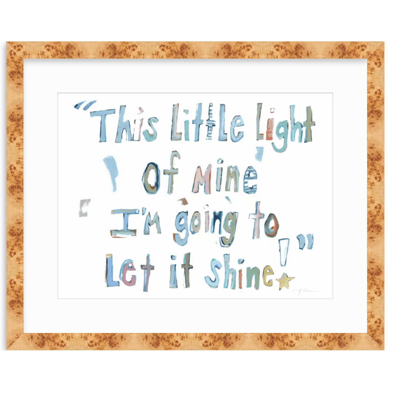 Light Of Mine Fine Art Print