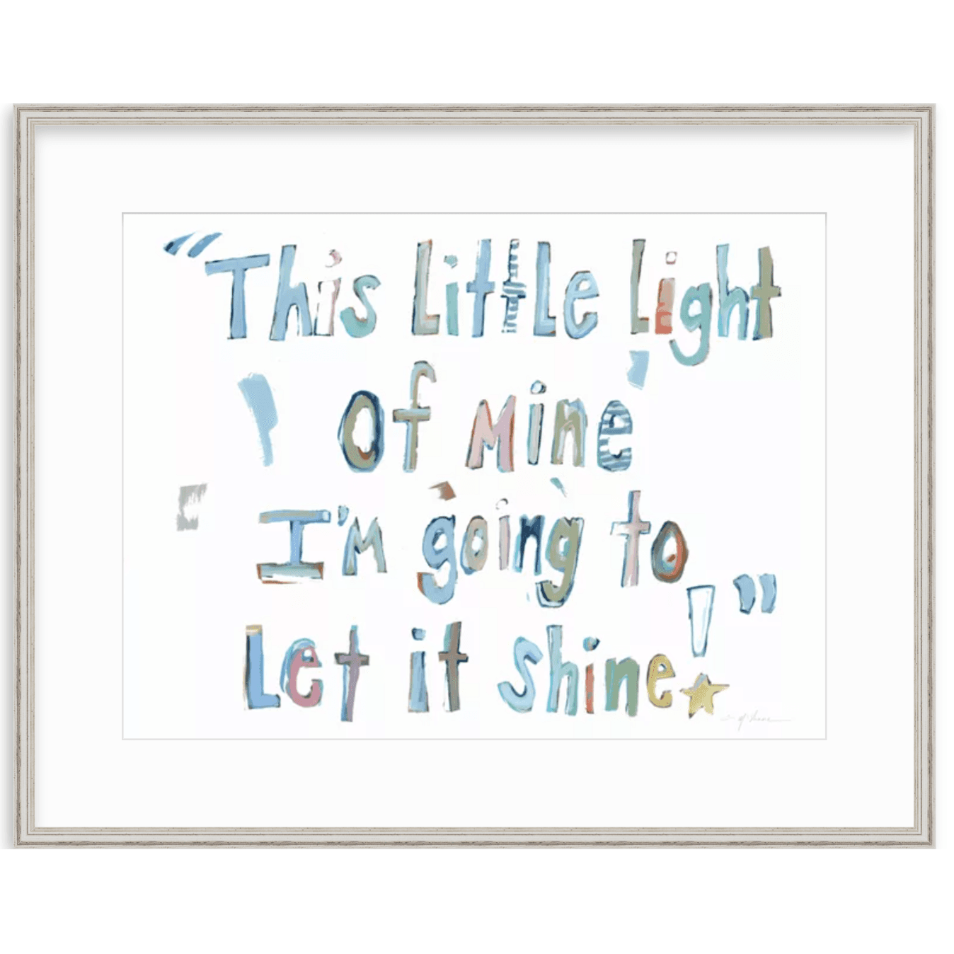 Light Of Mine Fine Art Print