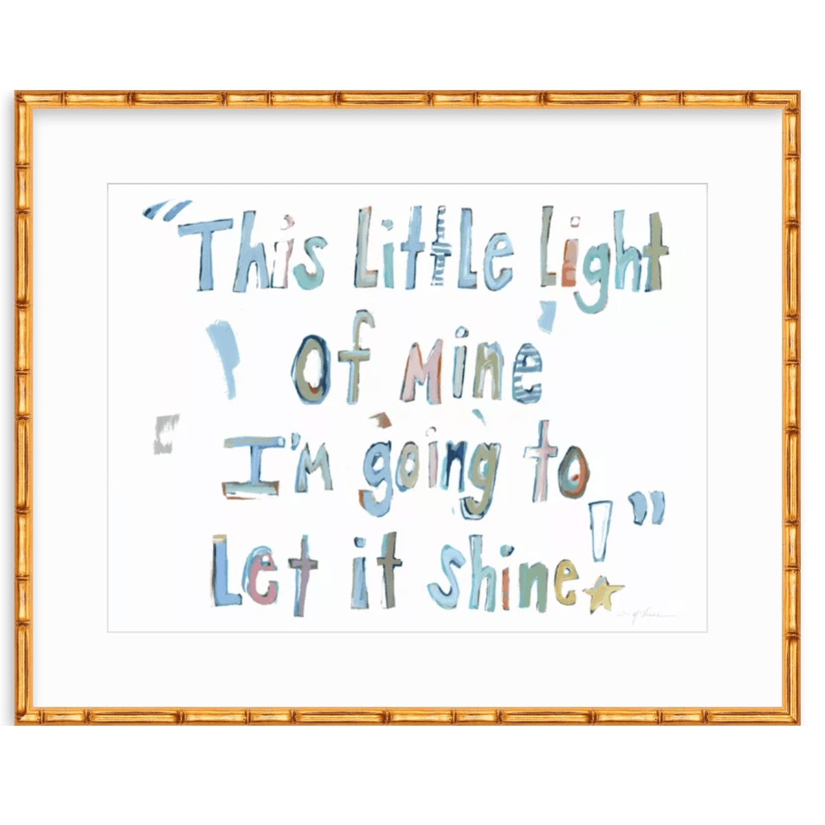 Light Of Mine Fine Art Print