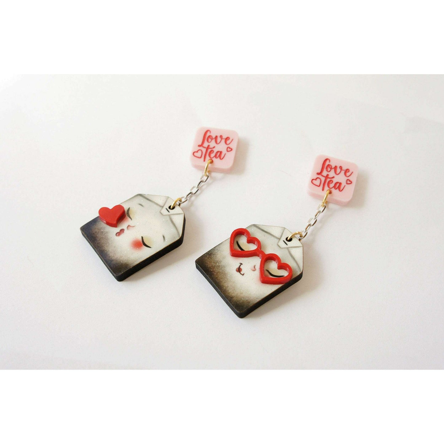 Love Letters Earrings by Laliblue - Rainbow