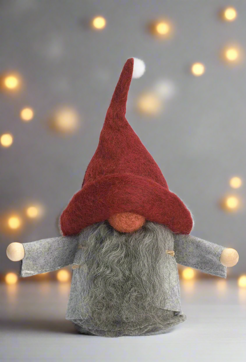 Tomte Gnome - Lukas (Red Cap)