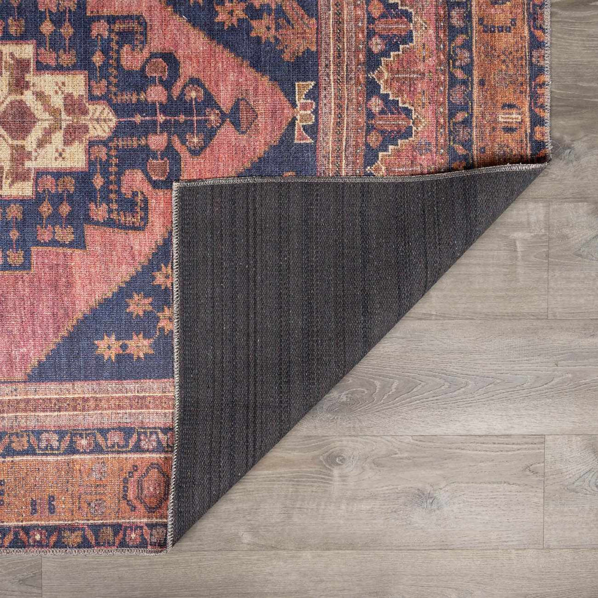 a close up of a rug