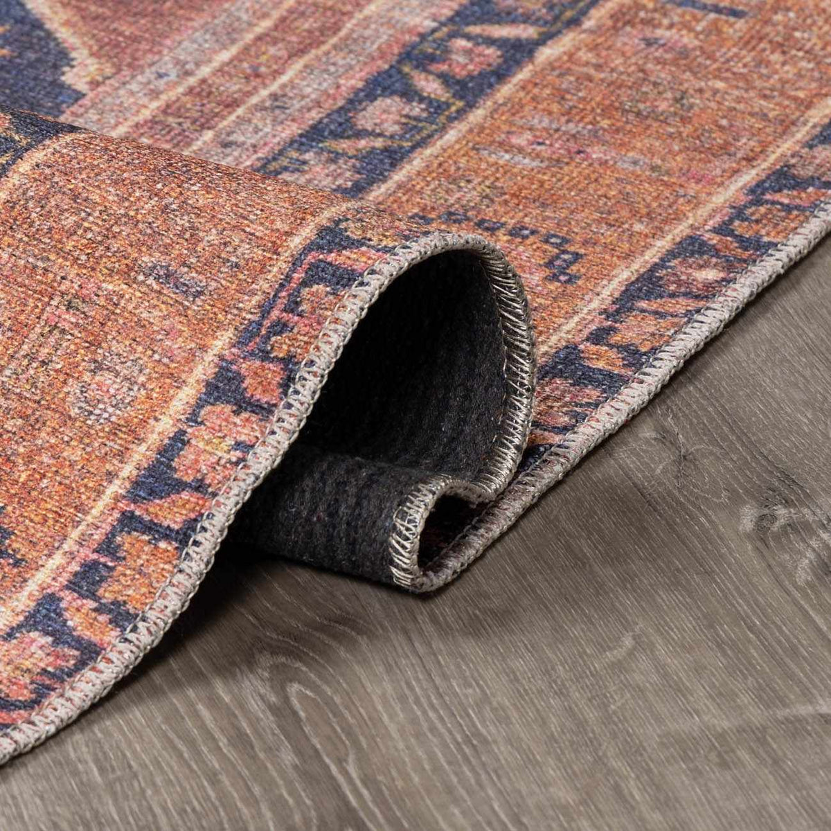 a close up of a rug