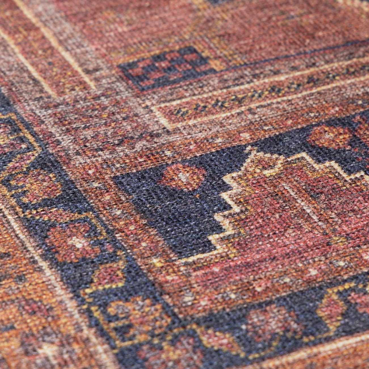 a close up of a rug