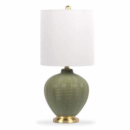 McMurray Green Textured Table Lamp - Clearance
