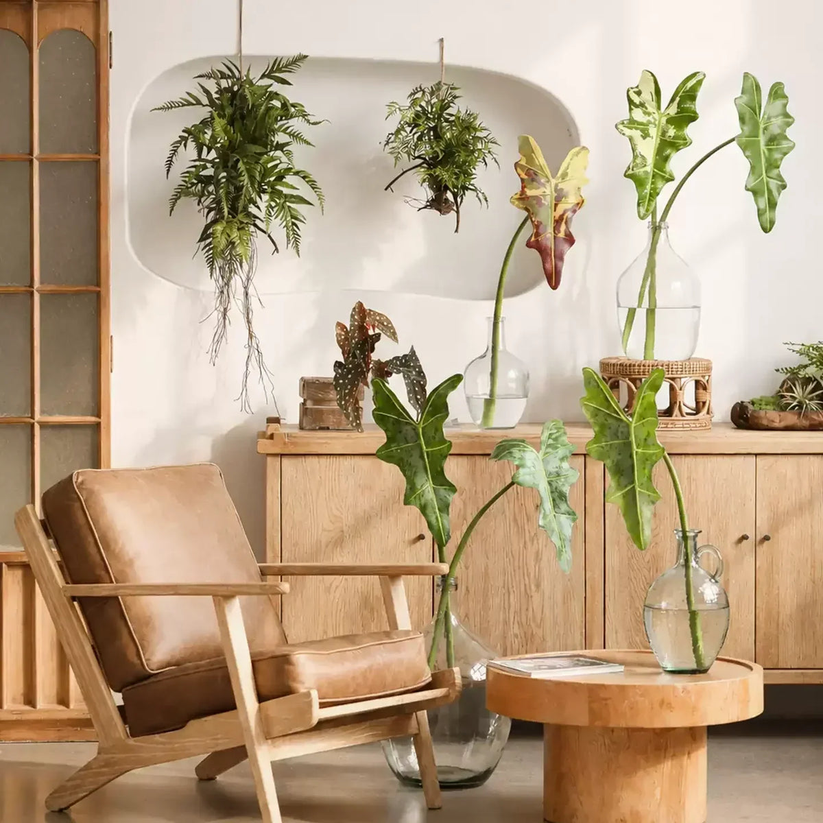 Statement Alocasia Leaf – 34.3"