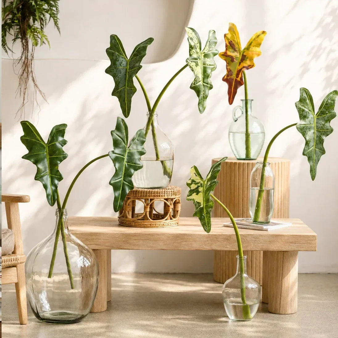 Statement Alocasia Leaf – 34.3"
