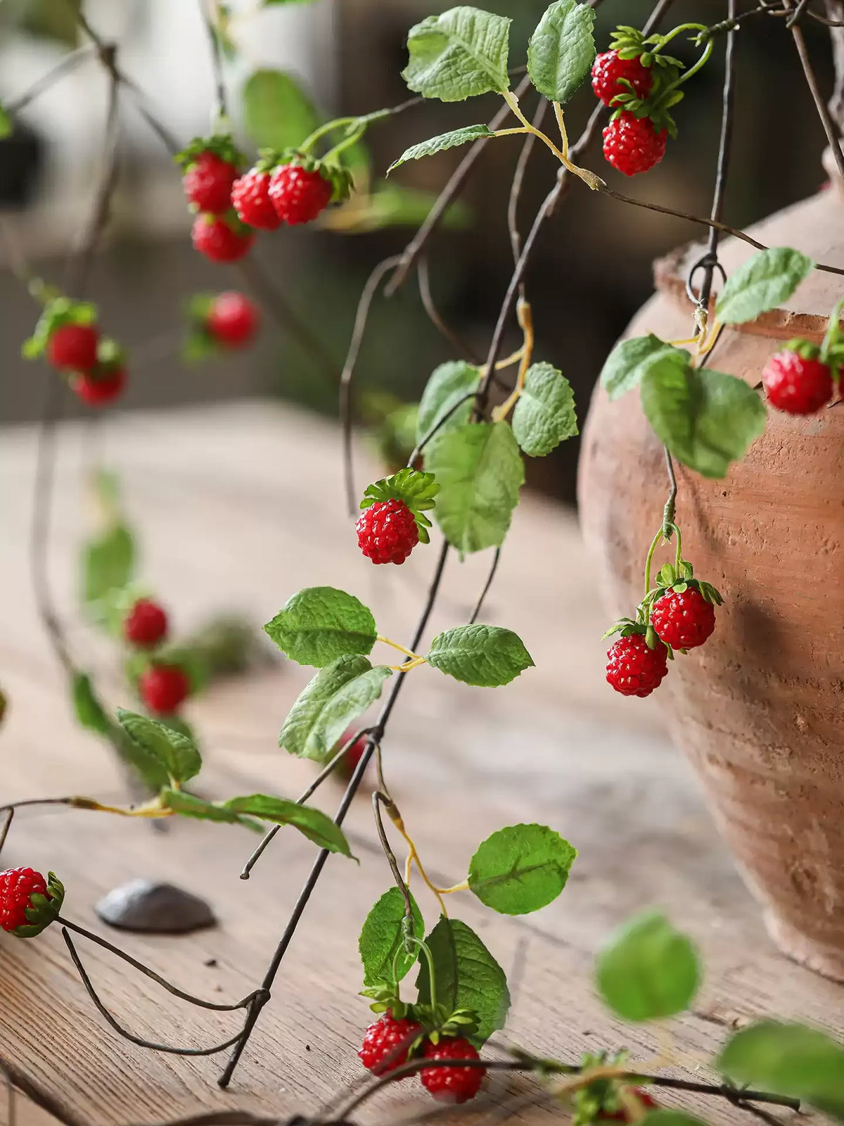 Wild Red Berry Vine – 39.8"