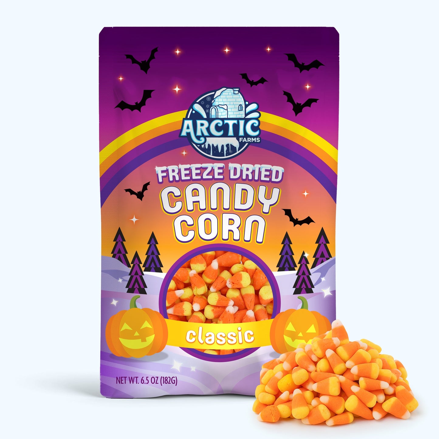 Freeze Dried Candy Corn Halloween Edition