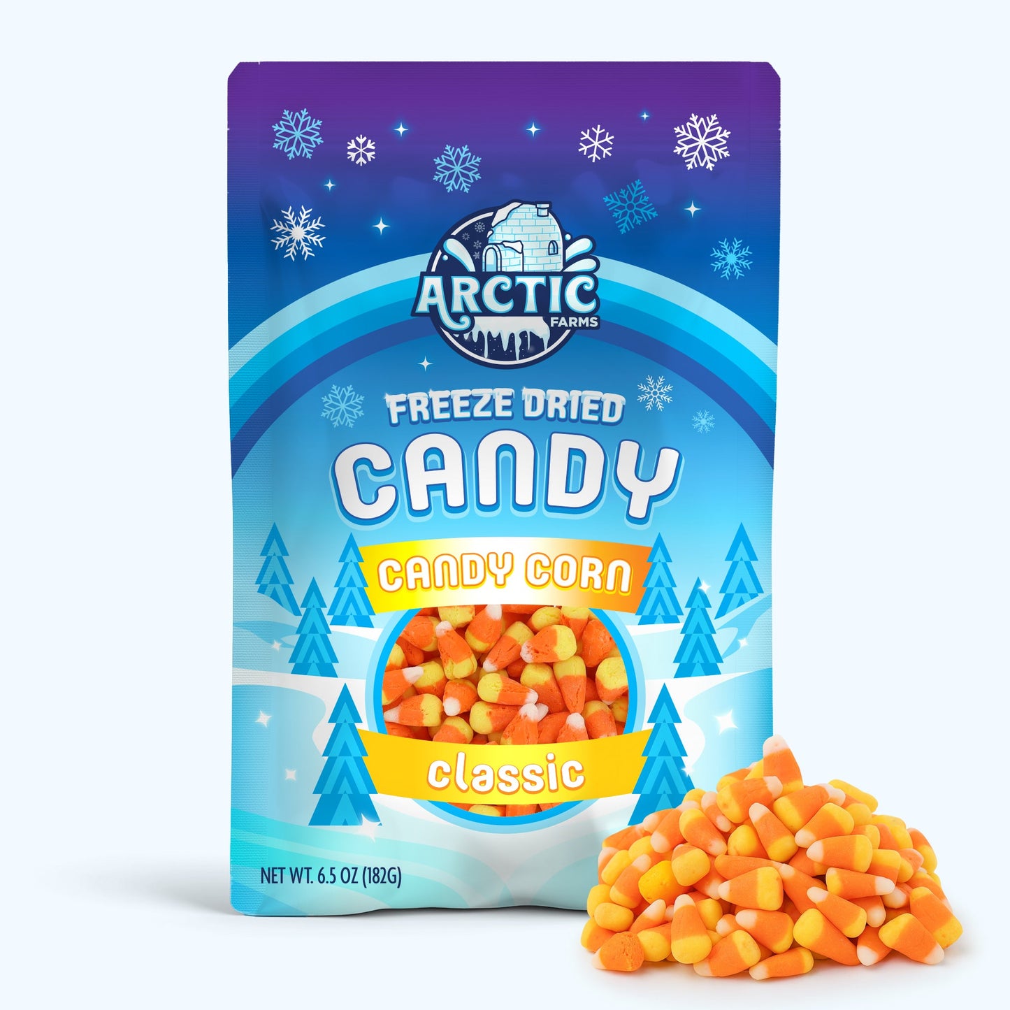 Freeze Dried Candy Corn Halloween Edition