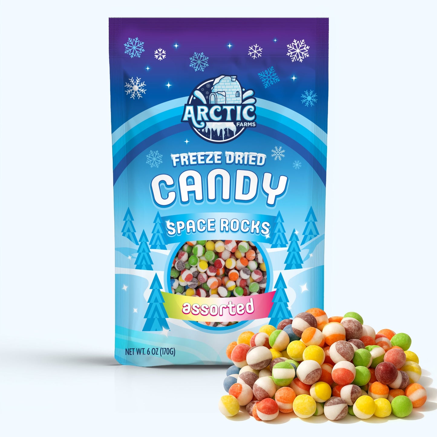Freeze Dried Space Rocks Candy