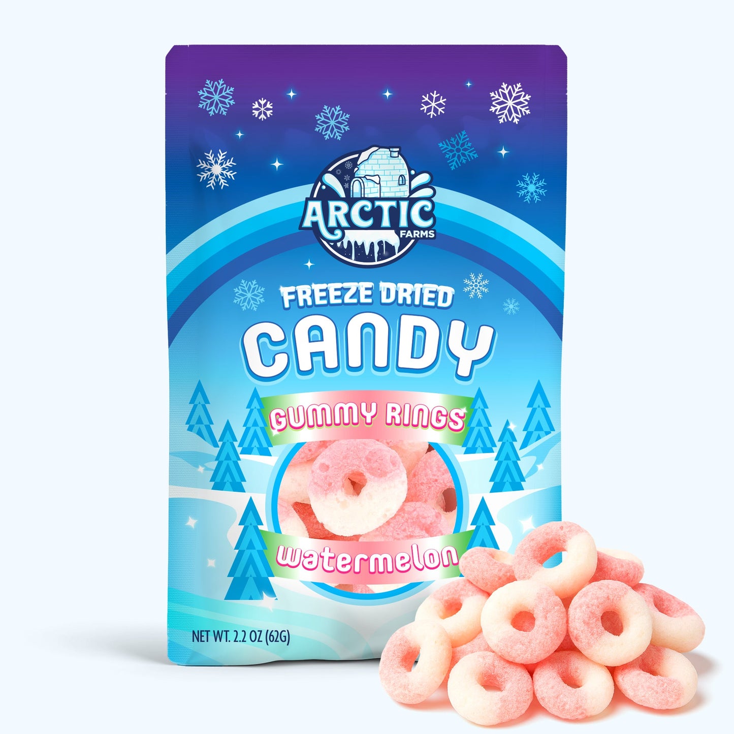 Freeze Dried Gummy Rings
