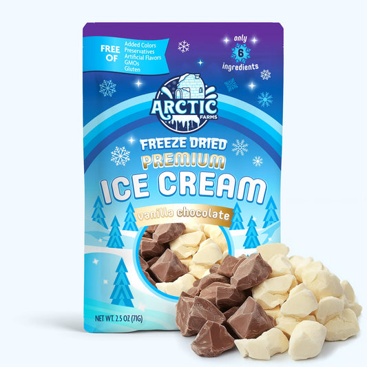 PREMIUM Freeze Dried Ice Cream * Only 5 Ingredients * Neapolitan