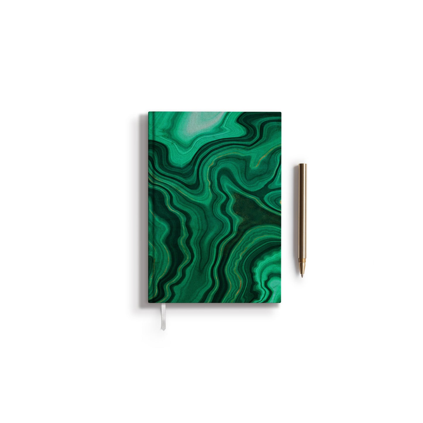 Malachite Book Bound Journal