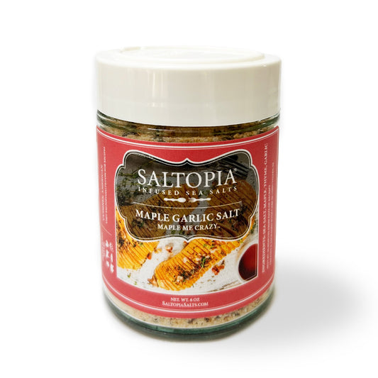 a jar of seasoning with a white lid