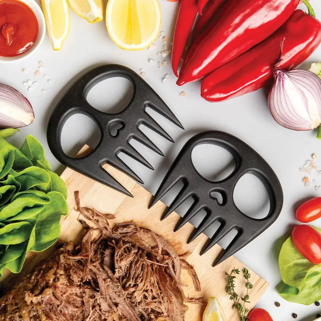 meat and vegetables on a table