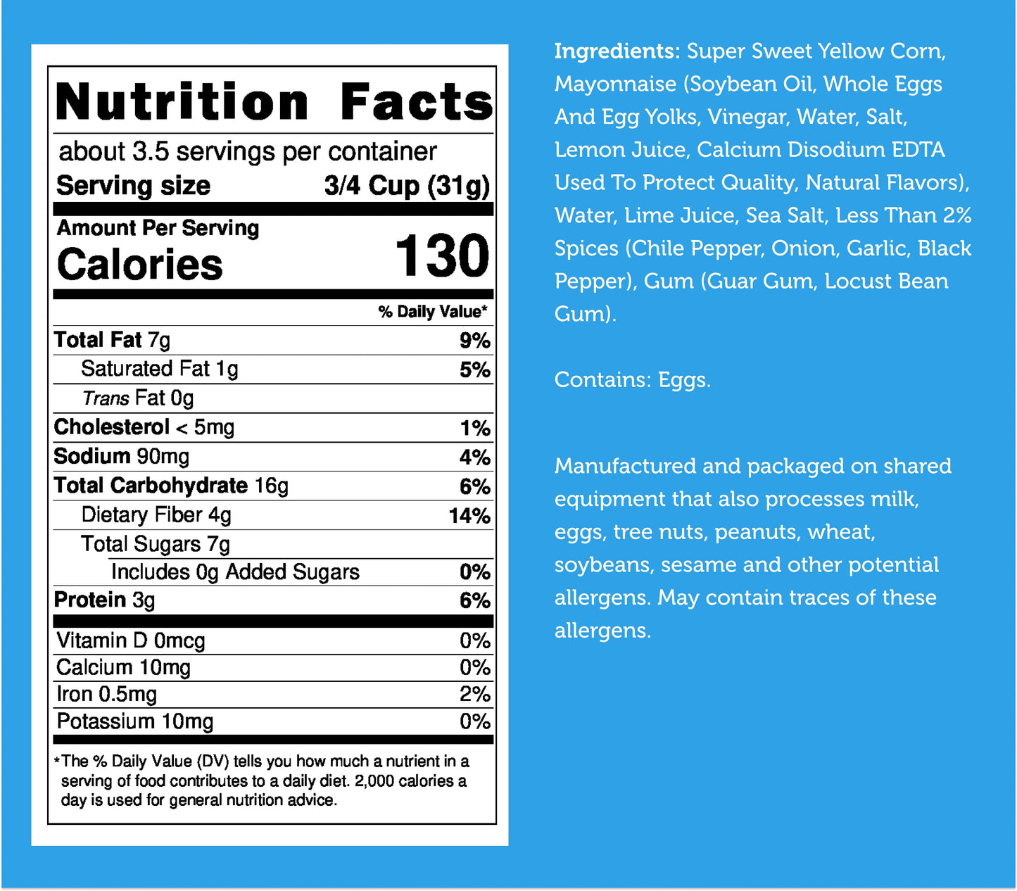 Freeze Dried Corn - Super Sweet