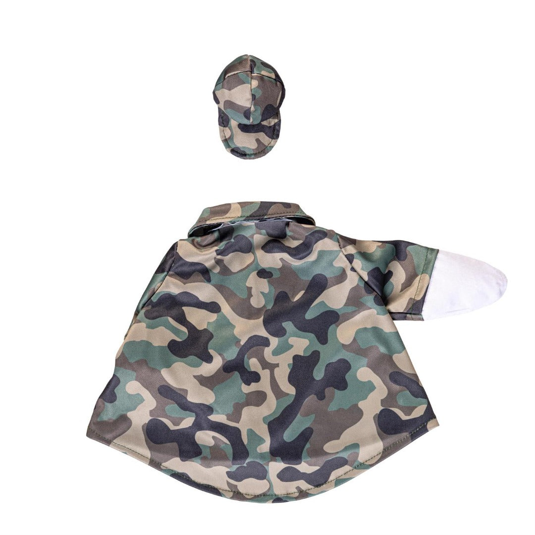 Military Camo Porch Goose Outfit