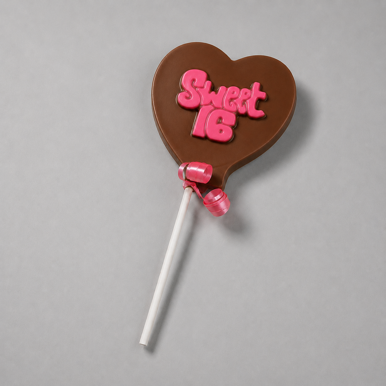 Sweet Sixteen Heart Lolly - Large