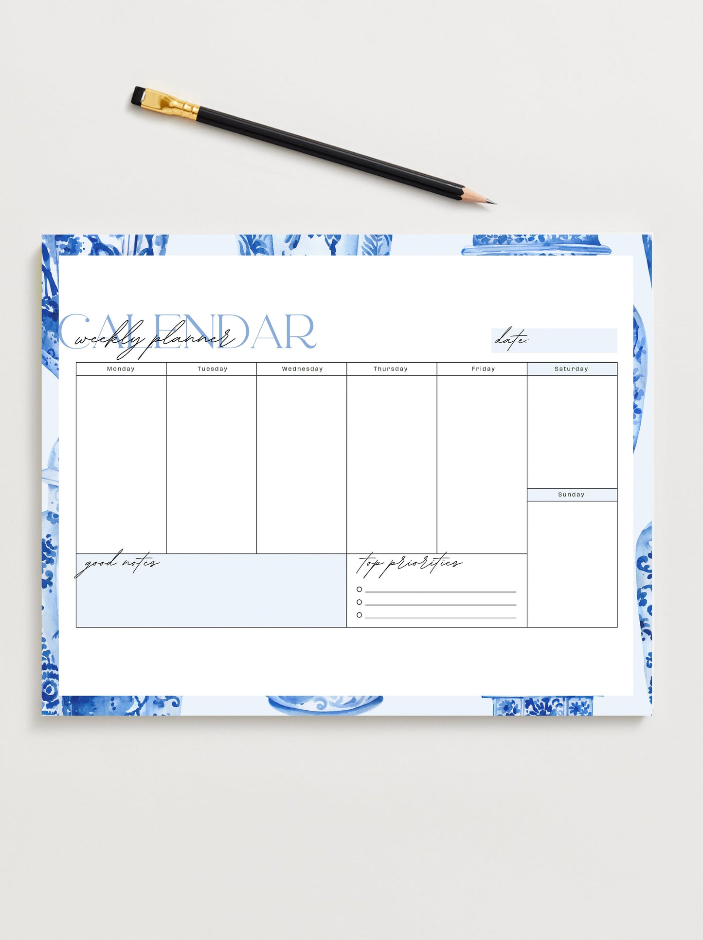 Ginger Jar Weekly Planner | Planner by JOSIL Paperie