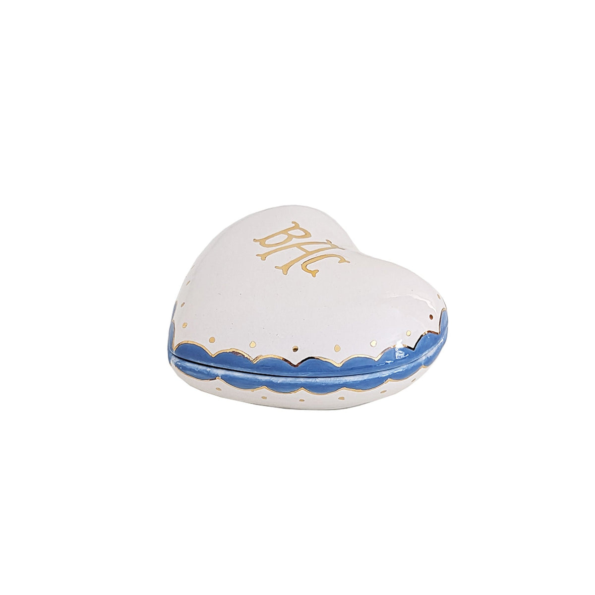 Monogrammed Heart Box