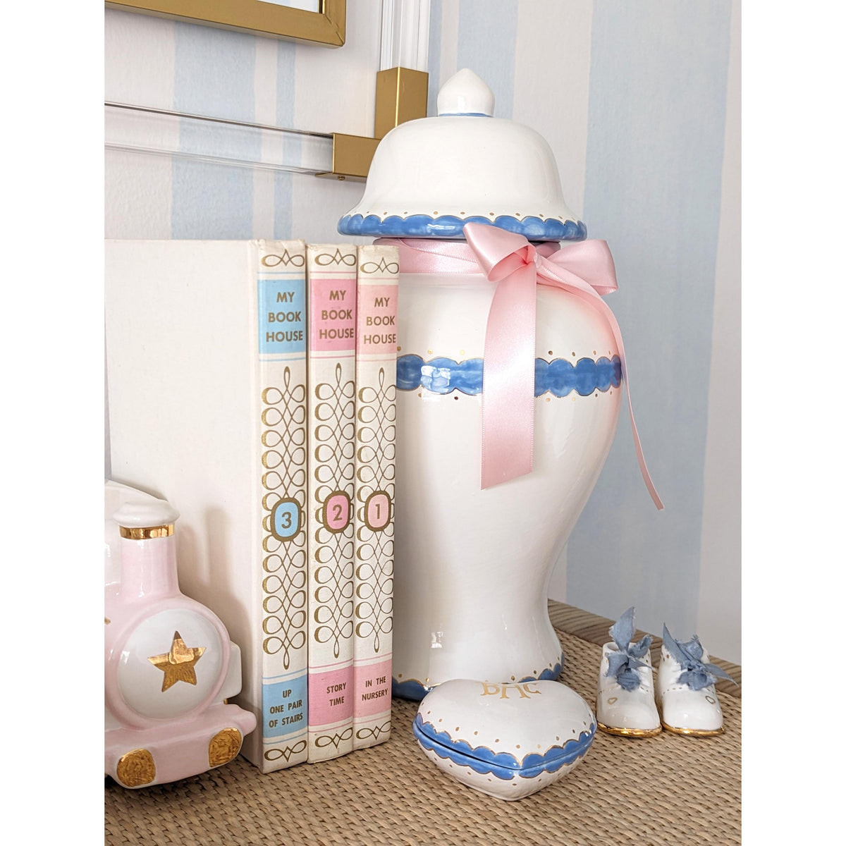 Monogrammed Heart Box