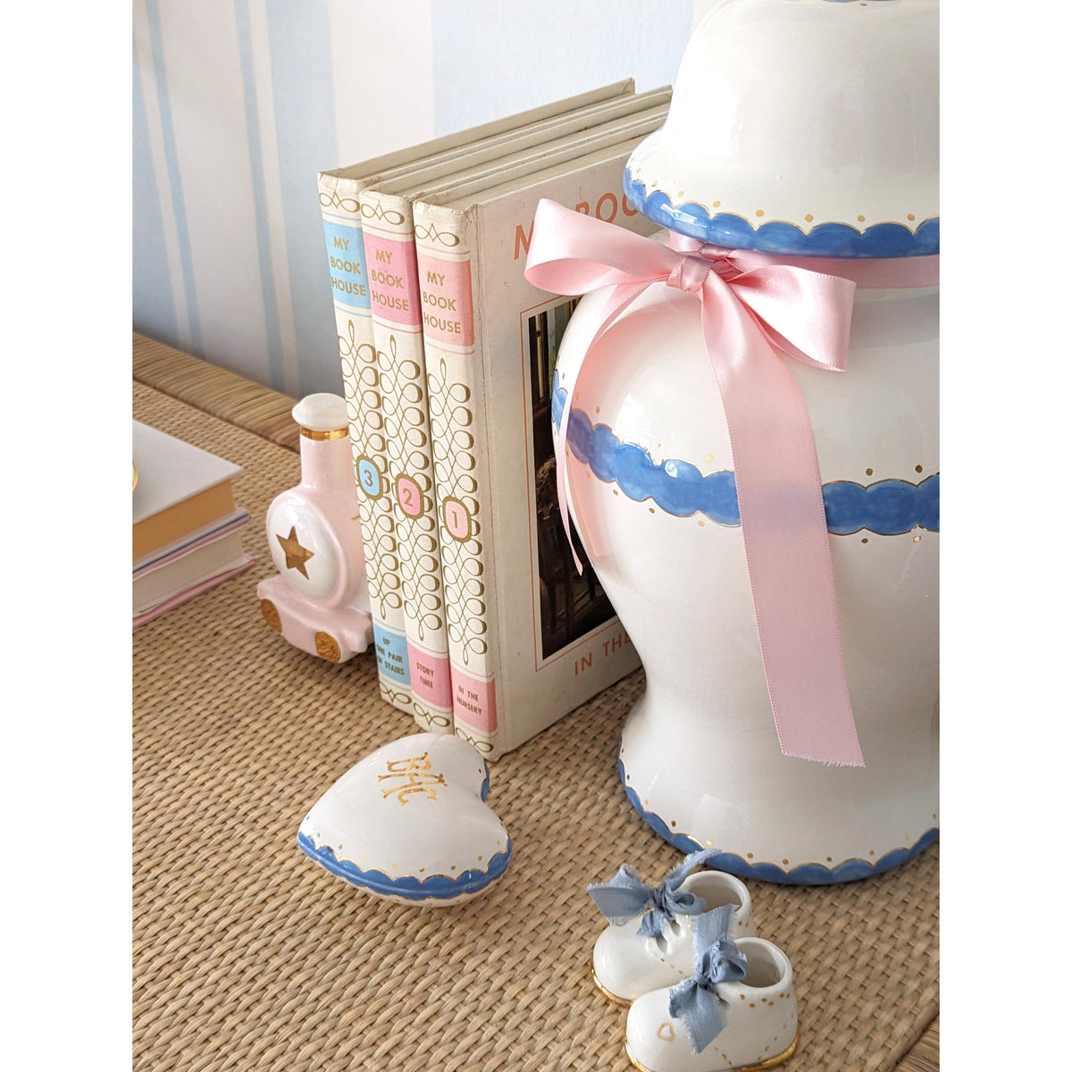 Monogrammed Heart Box
