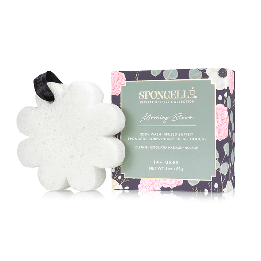 a sponge next to a box