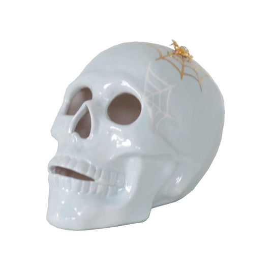 "Mr. Bones and Charlotte" Skull Decor Color Sample Tiles