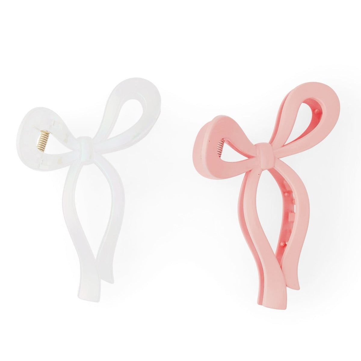 Bow Hair Claw Clips (set of 2)