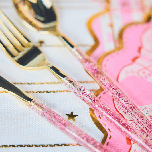 Glitter Utensil Set (30 count)