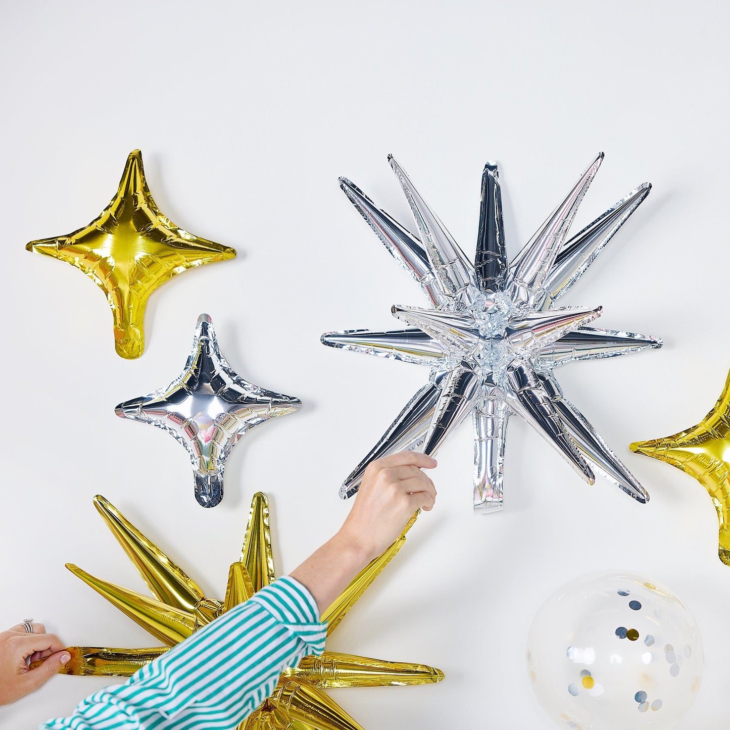 Sparkle And Shine Mylar Balloon Pack (21 ct)