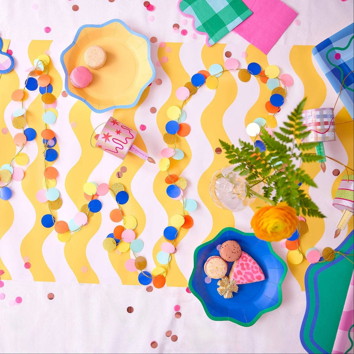 Multicolor Confetti Garland