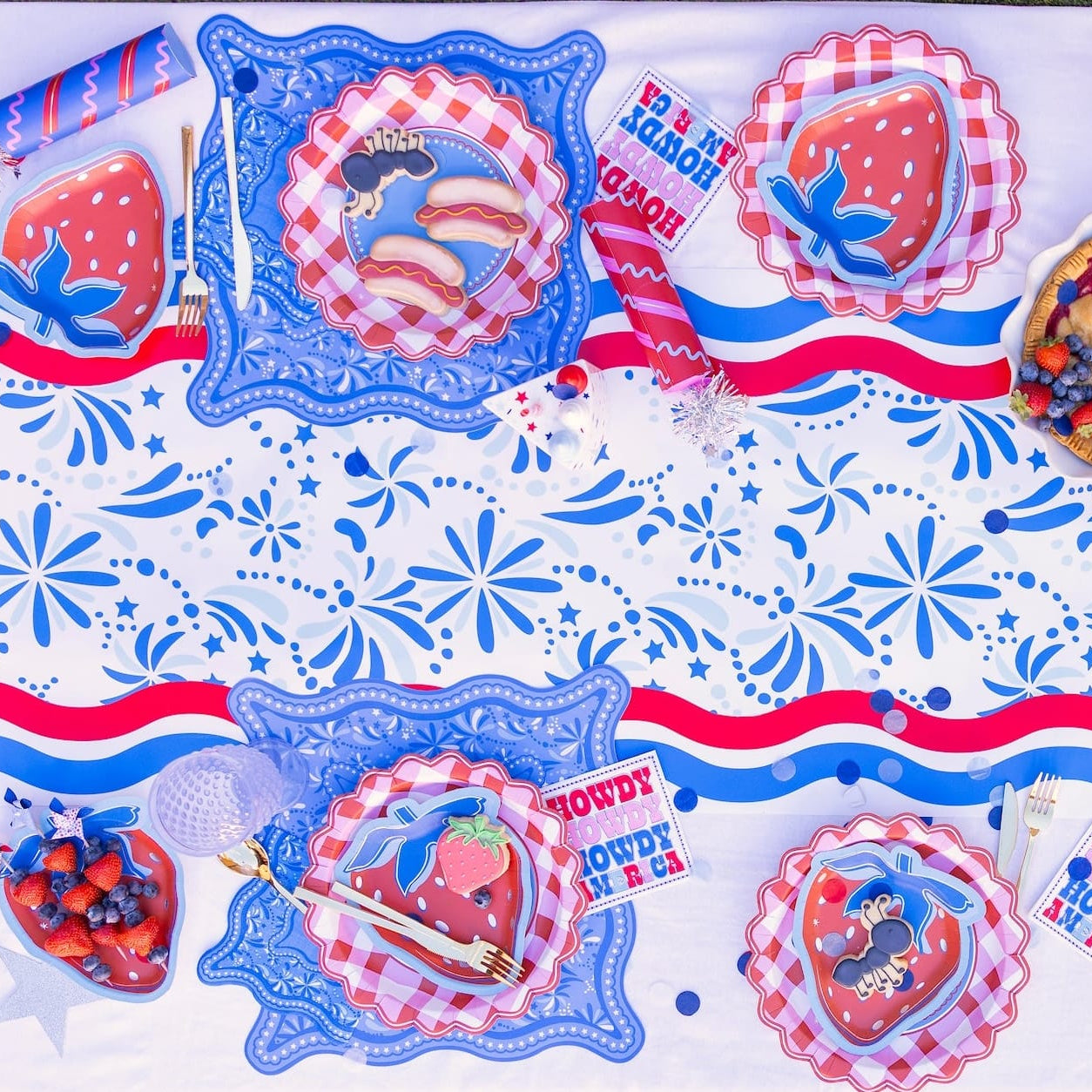 Star Spangled Spark Lunch Napkins (20 ct)