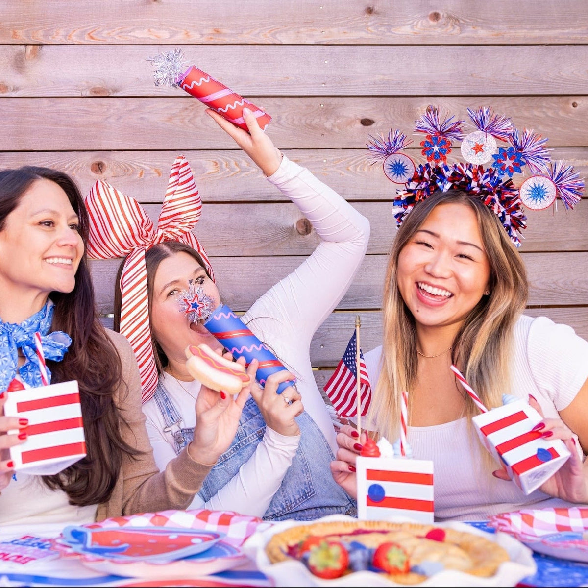Star-Spangled Sparkler Novelty Headband (Single or Set of 4)