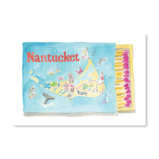 a map of nantucket