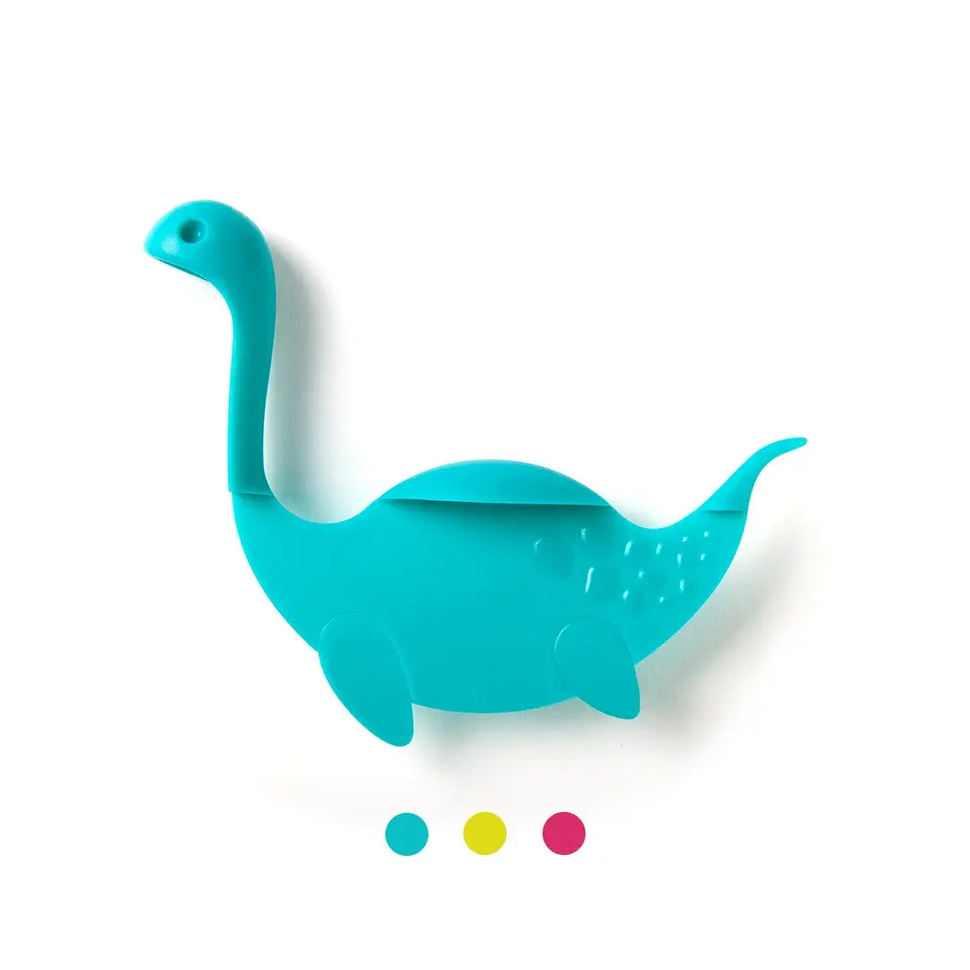 a blue dinosaur shaped object