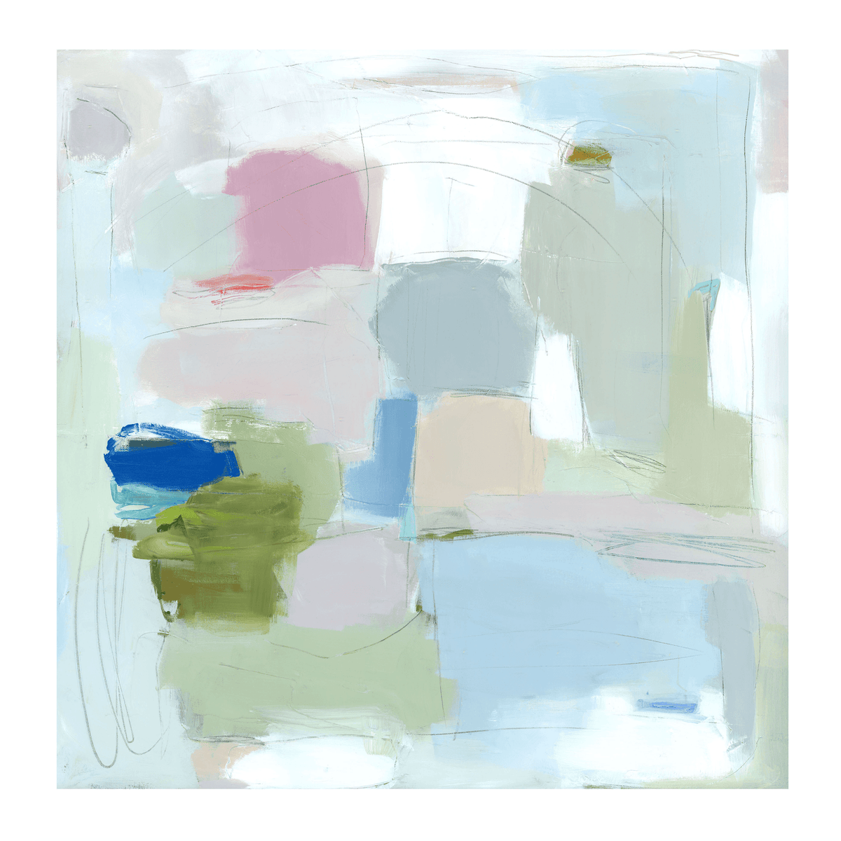 New Beginnings Abstract Fine Art Print