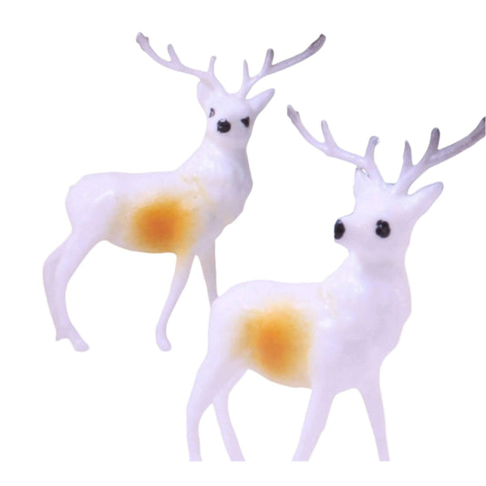 New Old Stock 1.5" Reindeer Decorative Figurine, 1960s