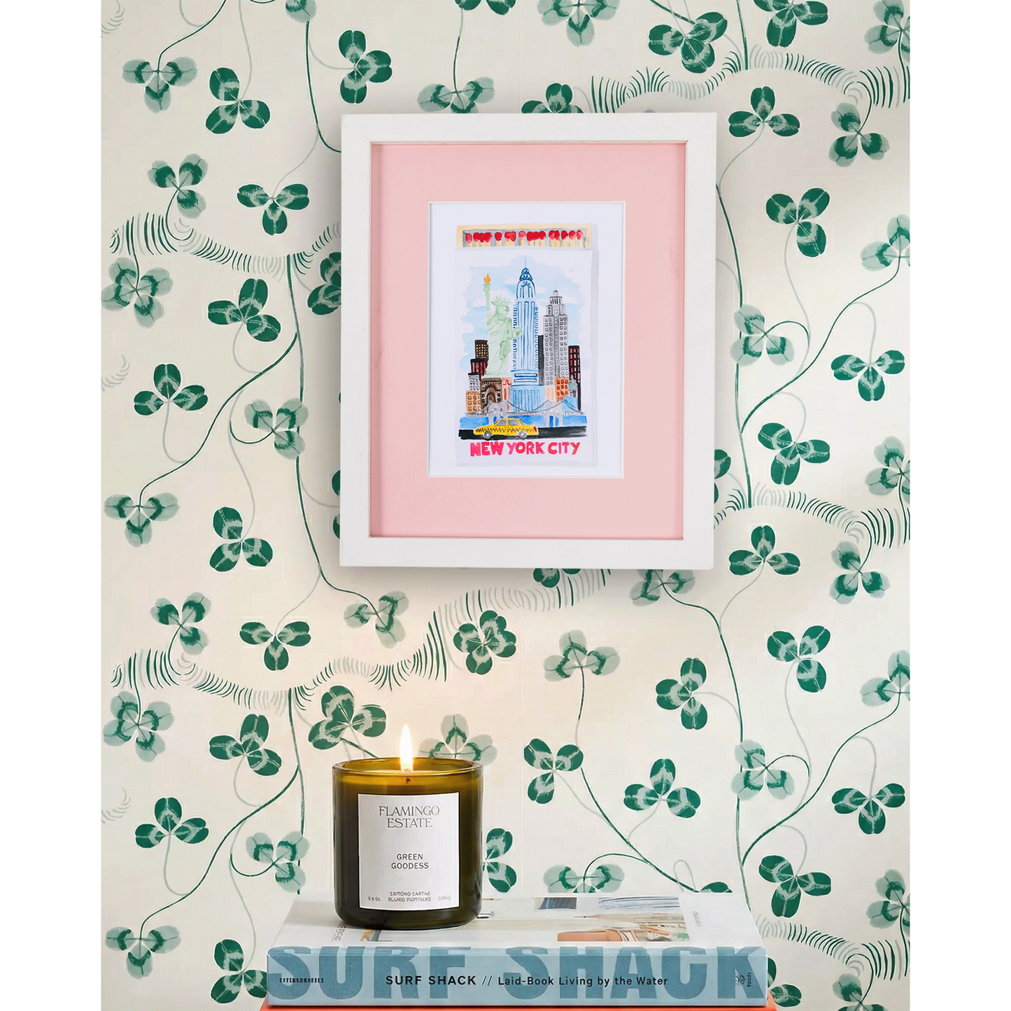 New York City Matchbook Art Print