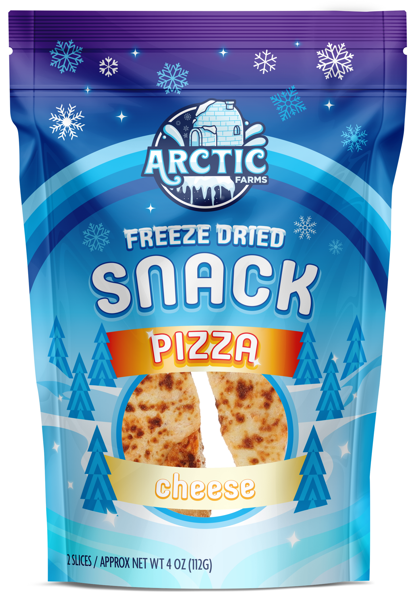 Freeze Dried Cheese Pizza Snack