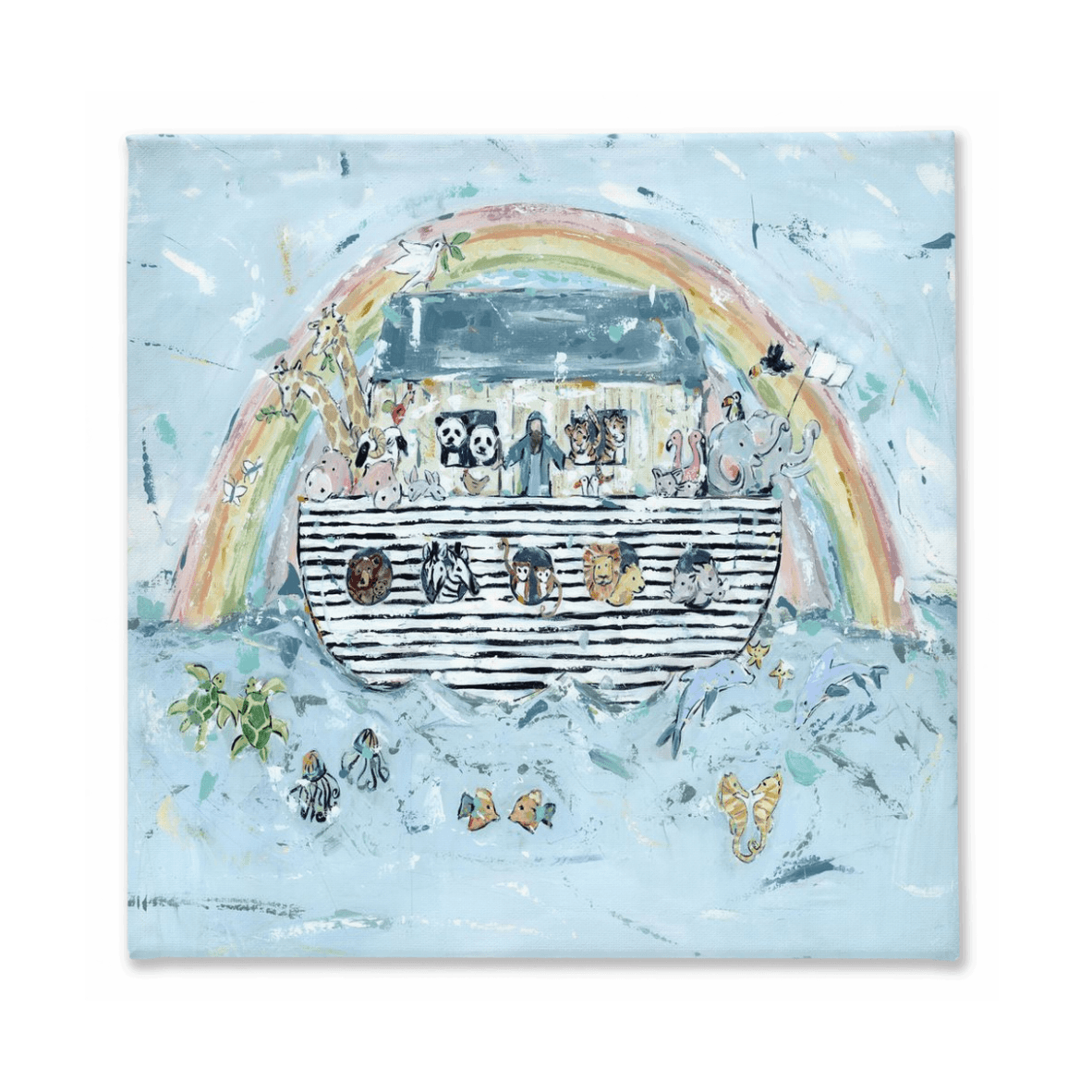 Noah's ark I on canvas
