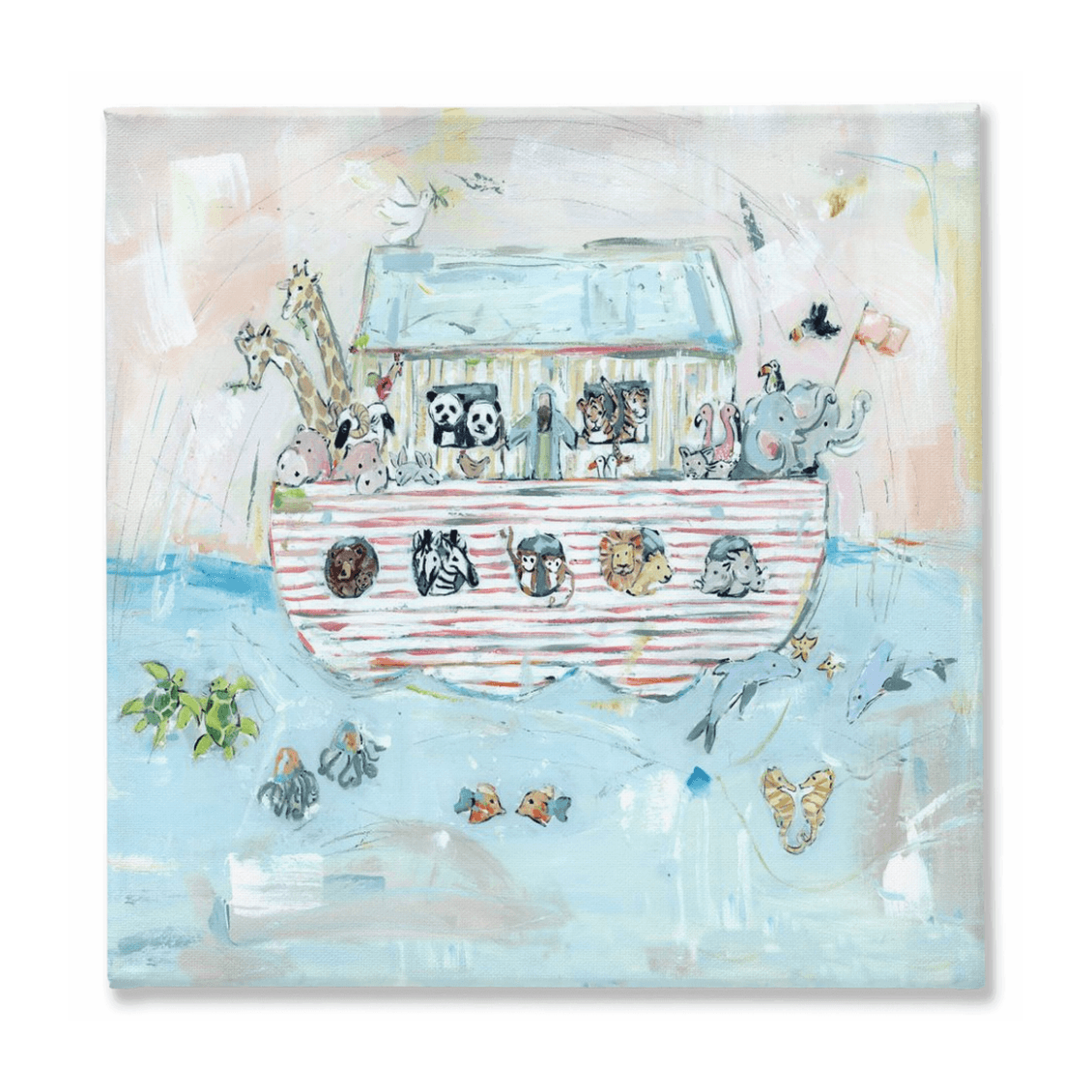 Noah's ark II on canvas