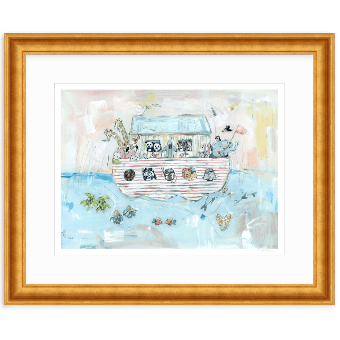 Noah's ark II on paper