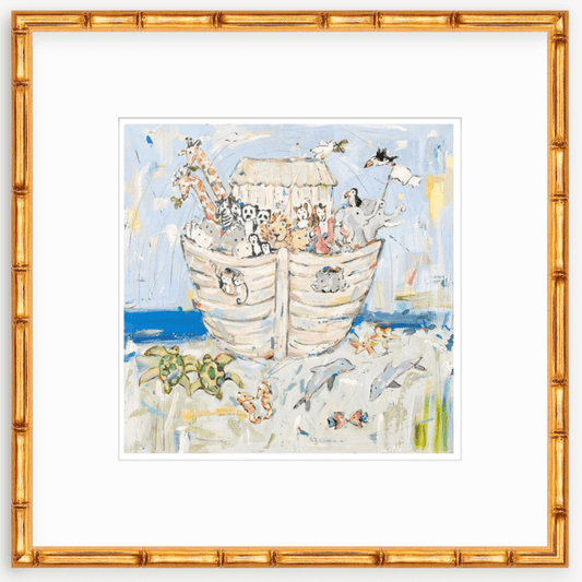 Noah's ark IV Nursery Fine Art Print